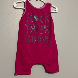 Rags to Raches Rock Paper Scissors Romper